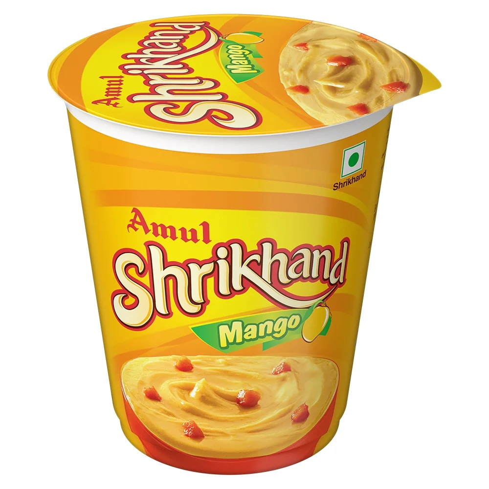 Amul Shrikhand Mango : 500 g