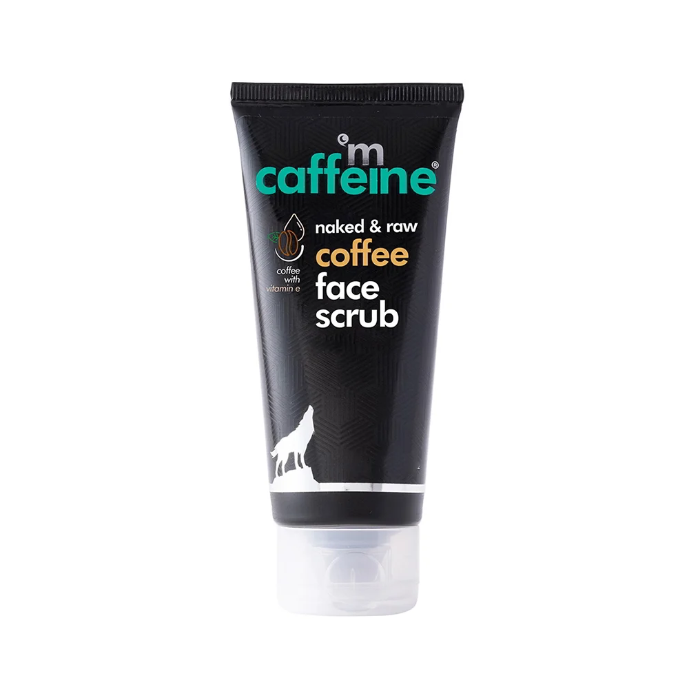 mCaffeine Naked & Raw Coffee Face Scrub : 75 g