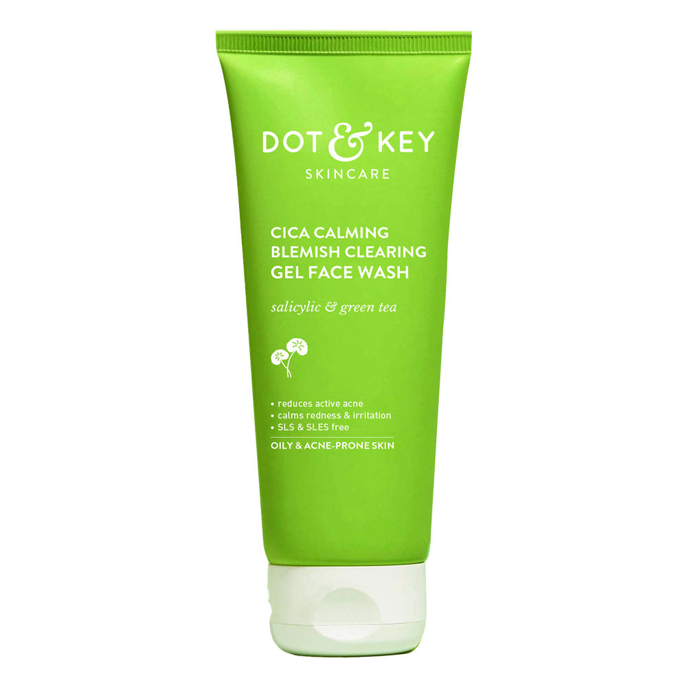 Dot & Key Cica Calming Blemish Clearing Face Wash: 100 ml