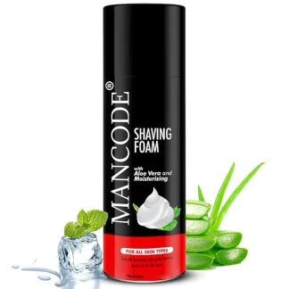 Mancode Shaving Foam With Aloe Vera & Moisturizing : 500 ml