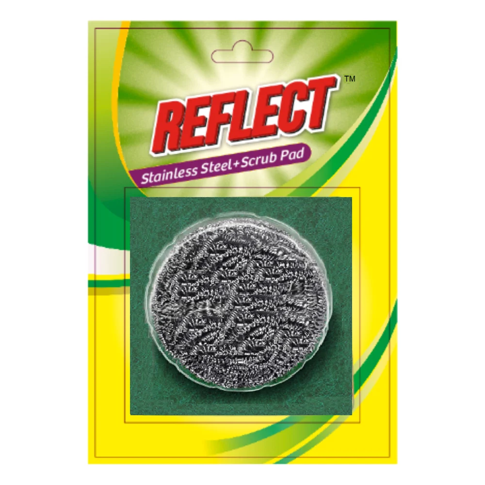 Reflect Stainless Steel + Scrub Pad : 1 Unit