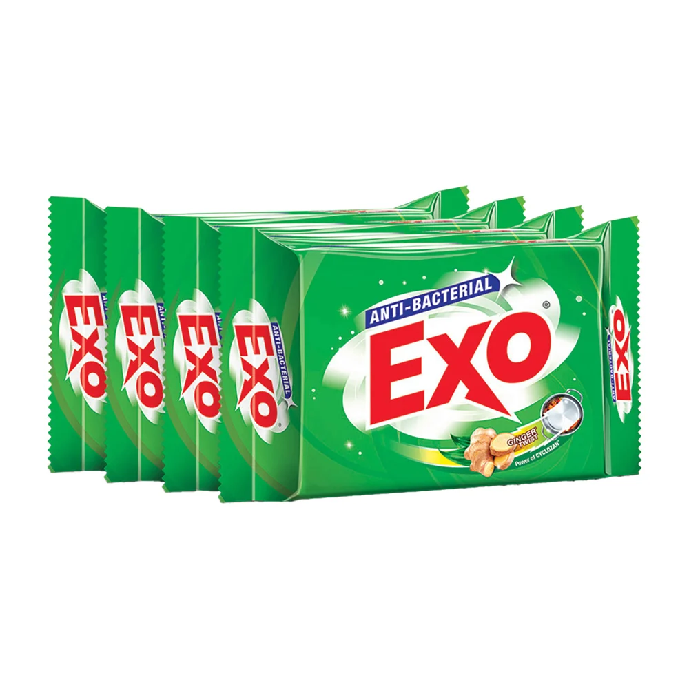 Exo Anti- Bacterial Ginger Twist Bar : 4 x 200 g