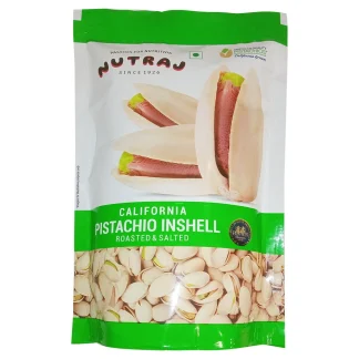 Nutraj Premium California Pistachios (Pista) : 200 g