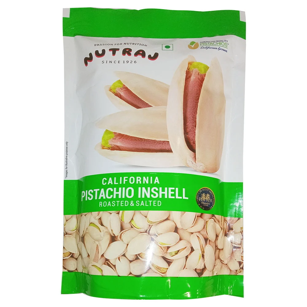 Nutraj Premium California Pistachios (Pista) : 200 g