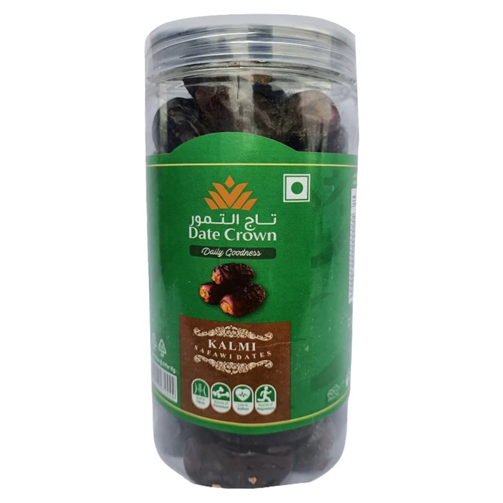 Date Crown Kalmi Safawi Seeded Dates : 500 g