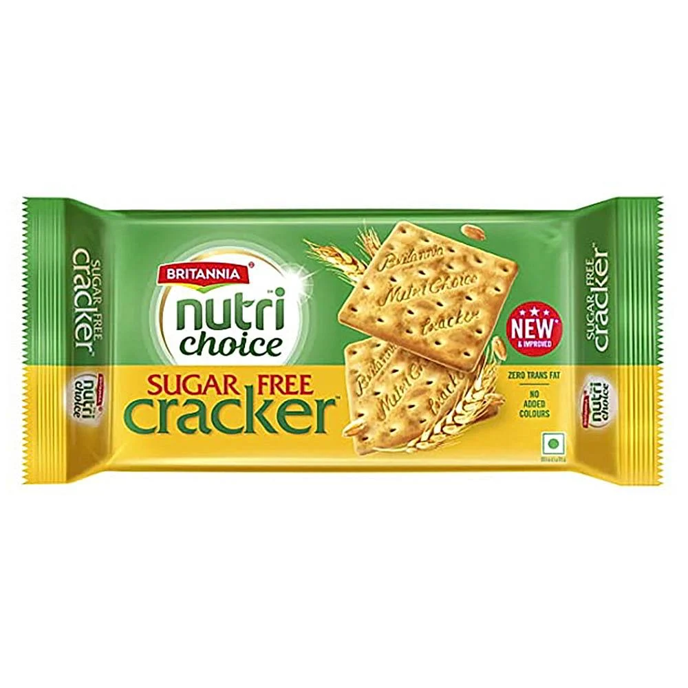 Britannia NutriChoice Sugar Free Cracker Biscuits : 295 g