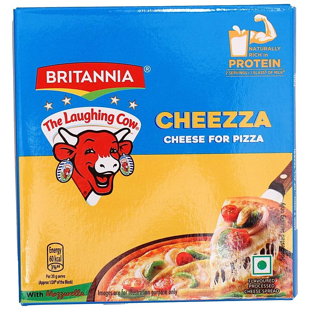 Britannia Cheezza Pizza Cheese : 400 g