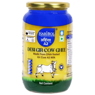 Haribol Bilona A2 Gir Cow Ghee (500 ml) : 450 g