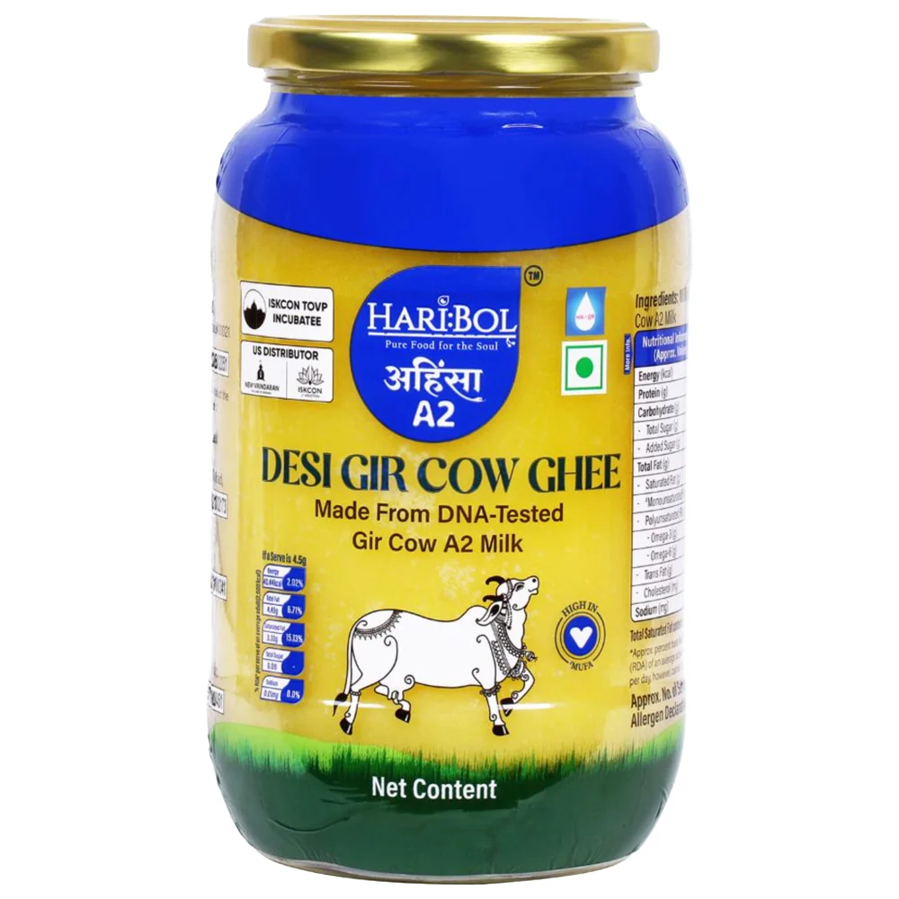 HariBol A2 Desi Gir Cow Ghee: 902 g
