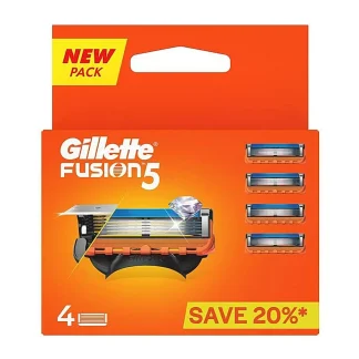 Gillette Fusion Cartridges : 4 Unit