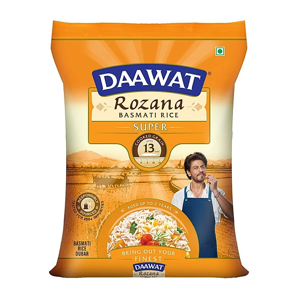 Daawat Rozana Super Basmati Rice : 5 kgs