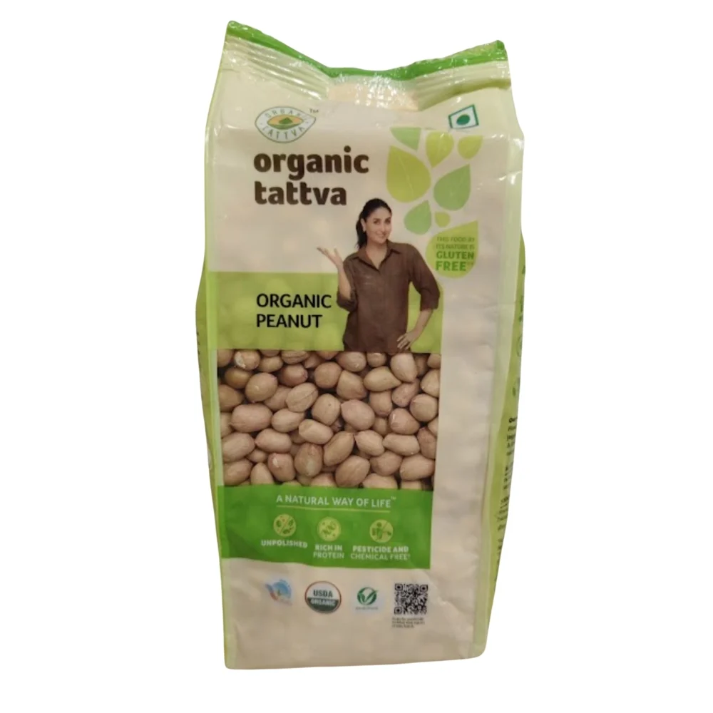 Organic Tattva Groundnuts (Peanuts) : 500 g