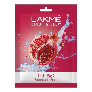 Lakme Blush & Glow Pomegranate Sheet Mask : 20 ml