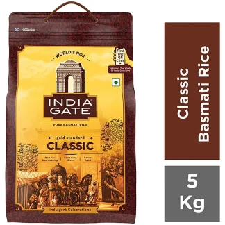 India Gate Basmati Rice – Classic : 5 kgs