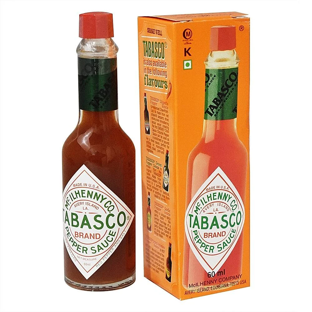 Tabasco Red Pepper Sauce : 60 ml