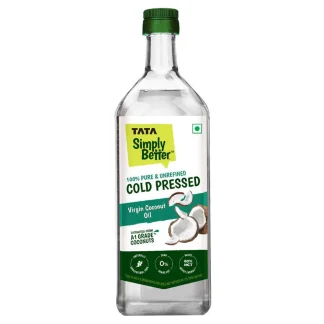Tata Simply Better Cold Pressed Virgin Coconut Oil : 910 g
