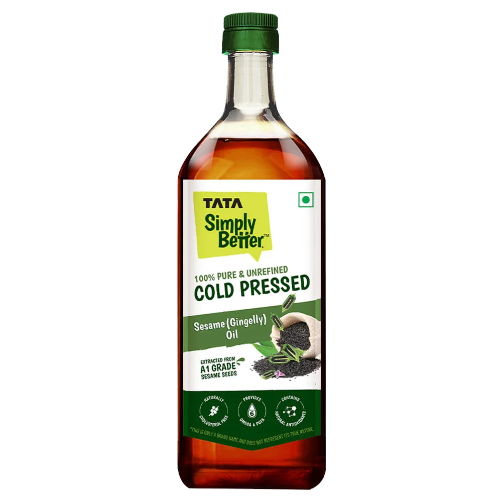 Tata Simply Better Cold Pressed Sesame Oil : 910 g