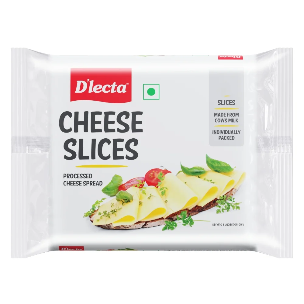 D'lecta Cheese Slices : 200 g
