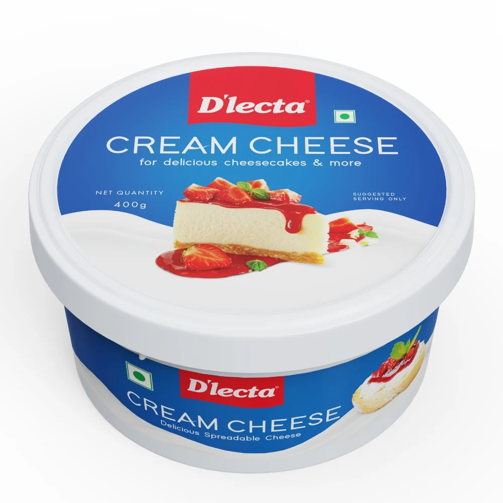D'lecta Cream Cheese : 400 g