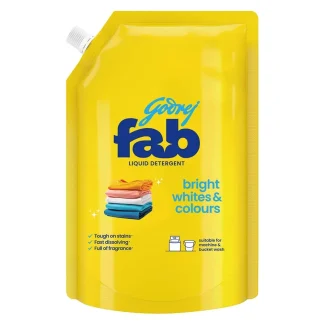 Godrej Fab Liquid Detergent Pouch : 2 L