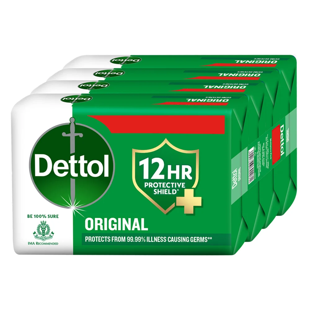 Dettol Original Soap: 4x100 g