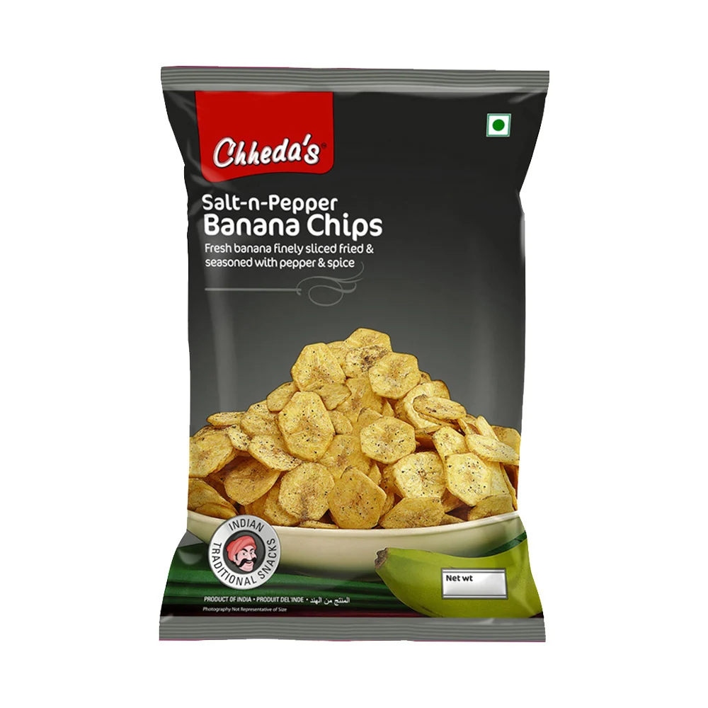 Chheda's Salt-N-Pepper Banana Chips: 170 g