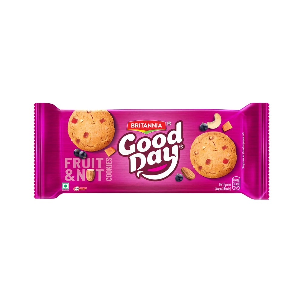 Britannia Good Day Fruit & Nut Cookies: 450 g