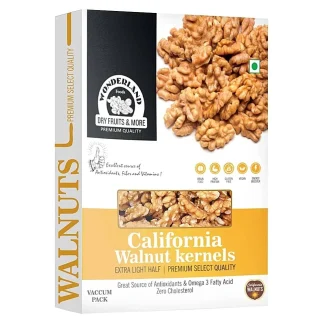 Wonderland California Walnut Kernels: 200 g