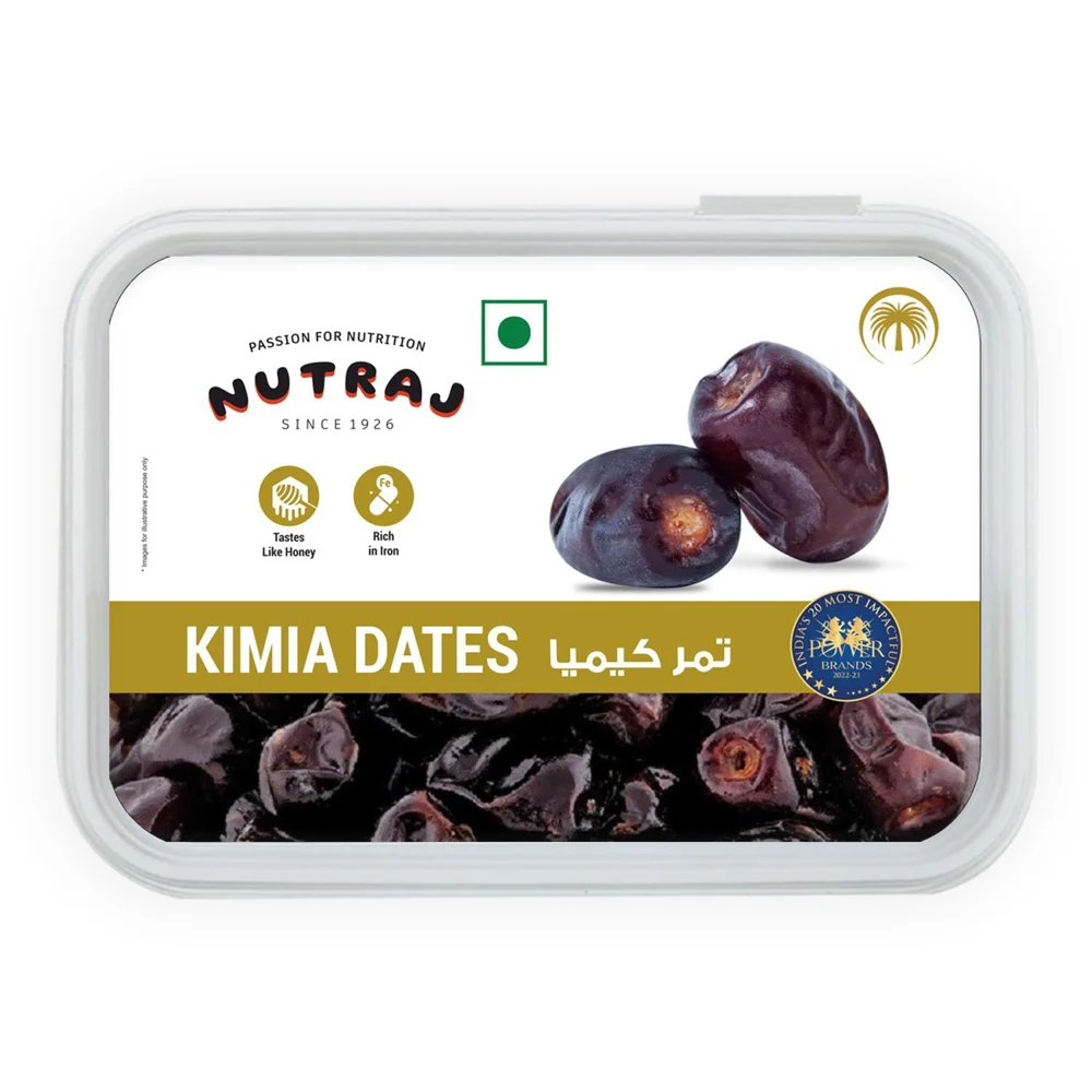 Nutraj Kimia Seeded Dates: 400 g