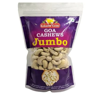 Kokan Gem Jumbo Goa Cashews: 500 g