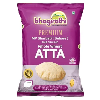 Bhagirathi Premium Mp Sharbati Wheat Atta: 1 kg