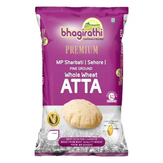 Bhagirathi Premium Mp Sharbati Wheat Atta: 5 kg
