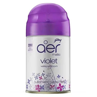 Godrej Aer Matic Air Freshener Violet Valley Bloom Refill: 210 ml