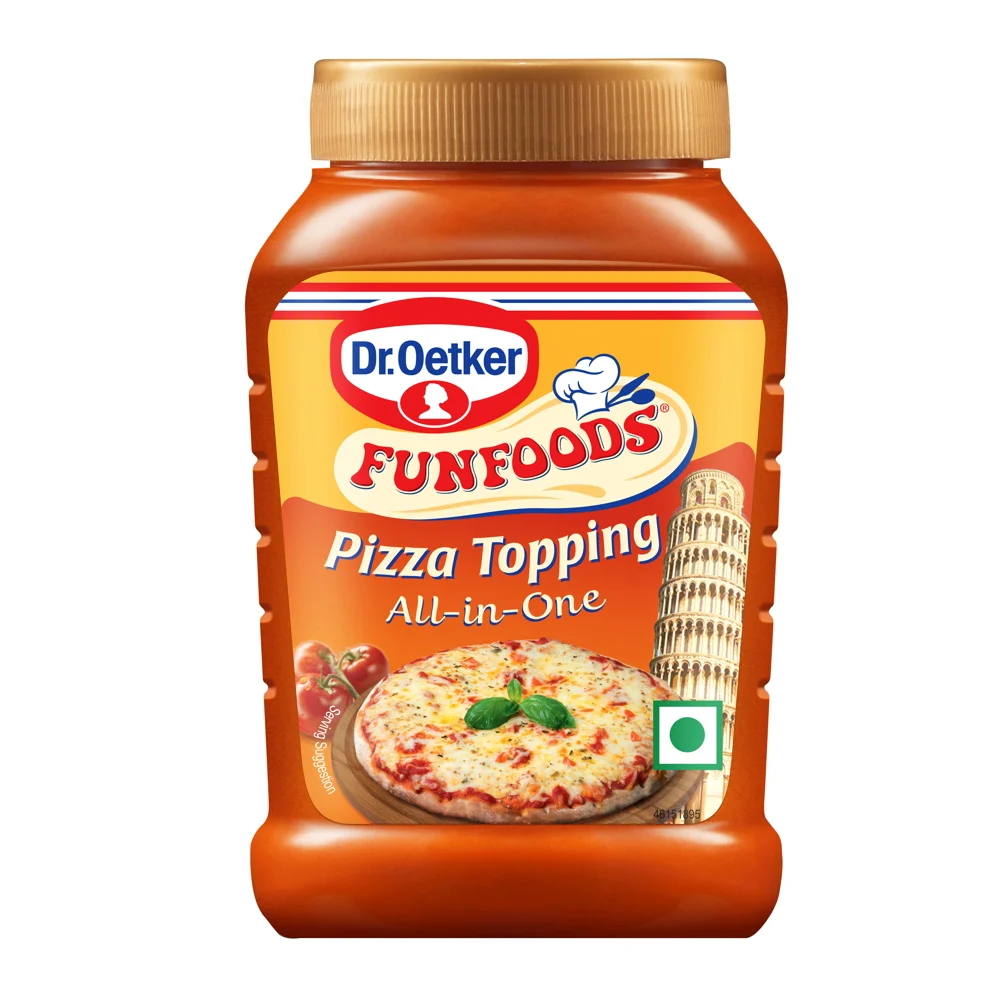 Dr. Oetker FunFoods Pizza Topping All-in-One (No Preservatives Added): 315 g