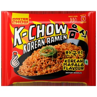 Masterchow K-Chow Korean Ramen Masala Flavour Instant Noodles: 94 g