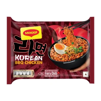 Maggi Korean BBQ Chicken Noodles: 90 g