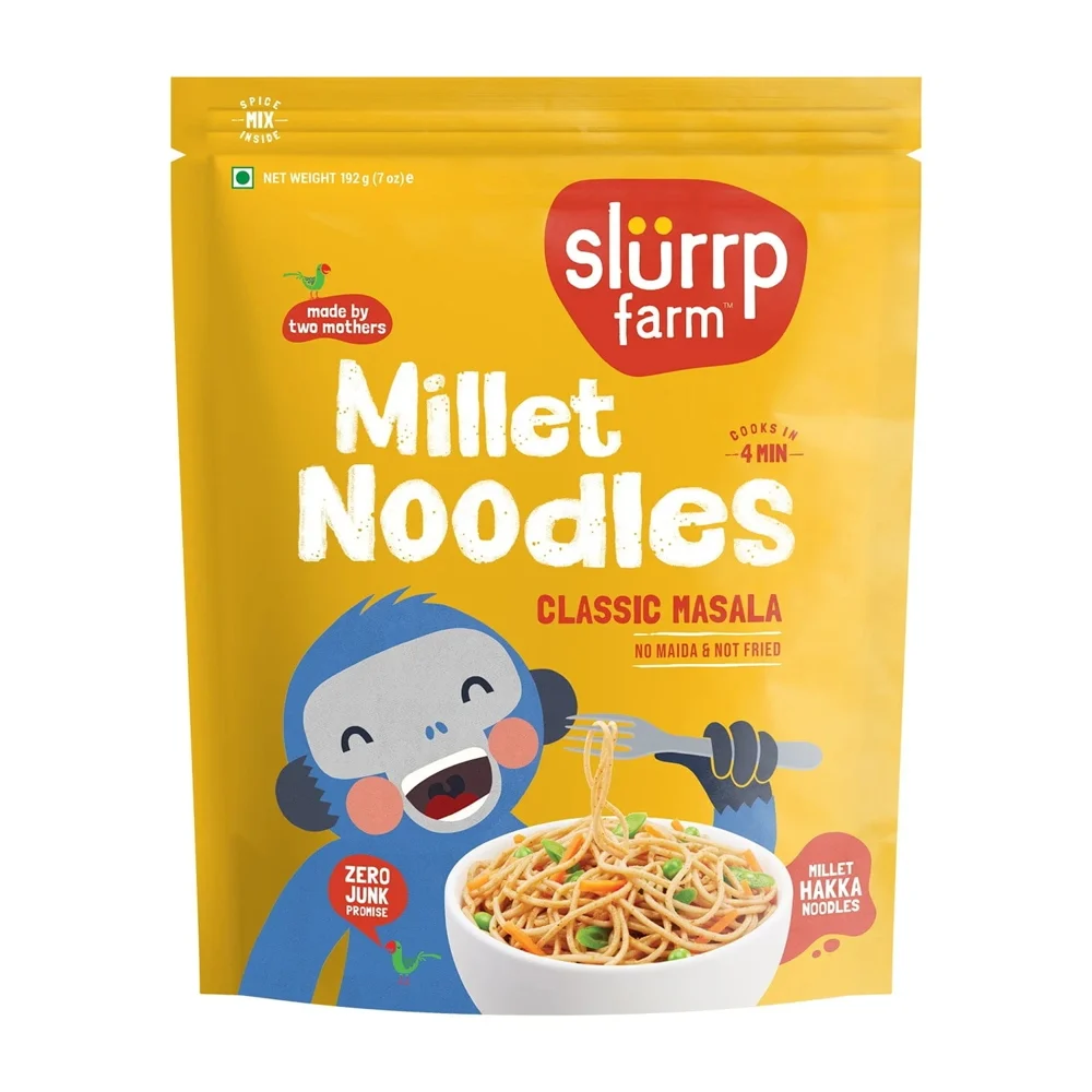 Slurrp Farm Millet Classic Masala Noodles: 192 g