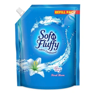 Sof n Fluffy Fabric Conditioner Refill Pack: 2 L