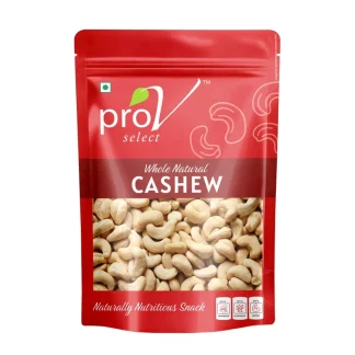 Prov Whole Natural Cashews (Kaju): 200 g